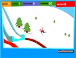 Santa Ski Jump